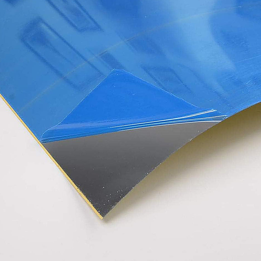 3D Mirror Wall Stickers Wall Mirror Decorative Mirror Paper for Home, Living Room Wall, Bedroom Wall, TV Backdrop Use Paper (100×50 Cm / 3 Pc )