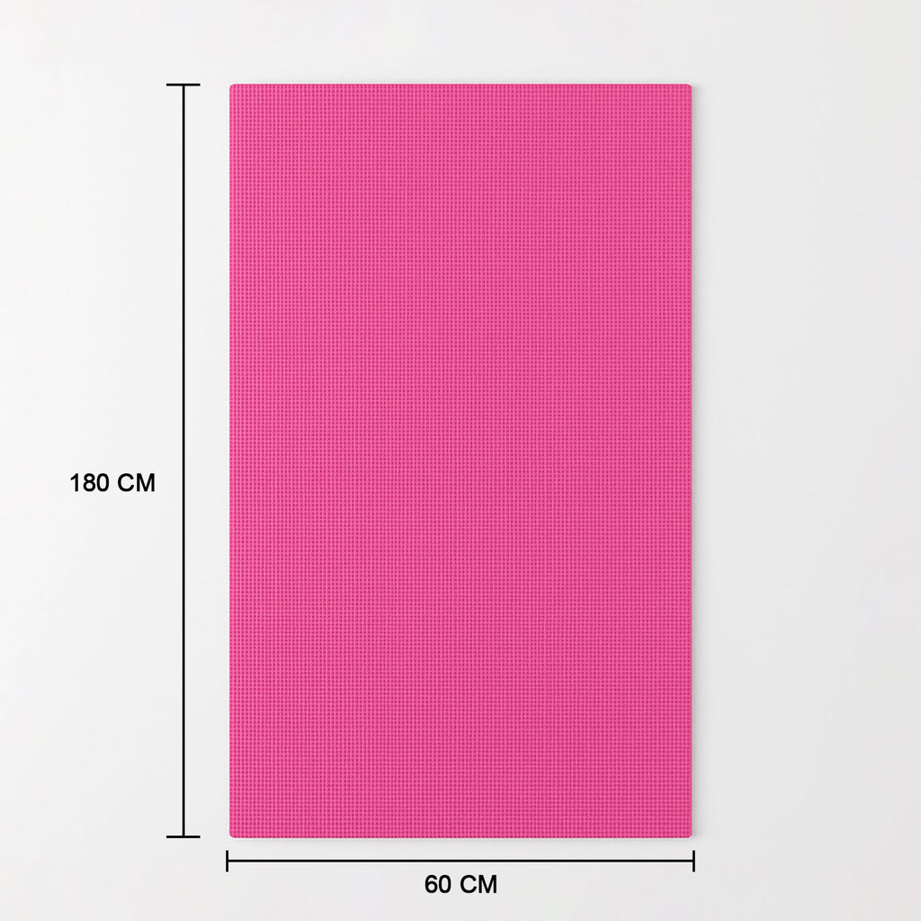 Yoga Mat Eco-Friendly For Fitness Exercise Workout Gym with Non-Slip (180x60xcm) Color may very