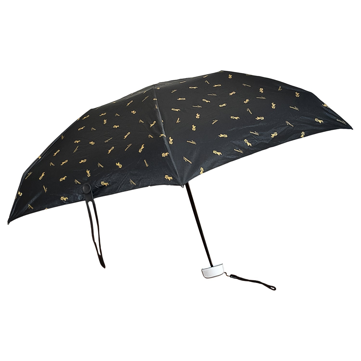 3-Fold Cute Umbrella – Sun & Rain Protection, UV Shield (1 Pc / With Zip Case)