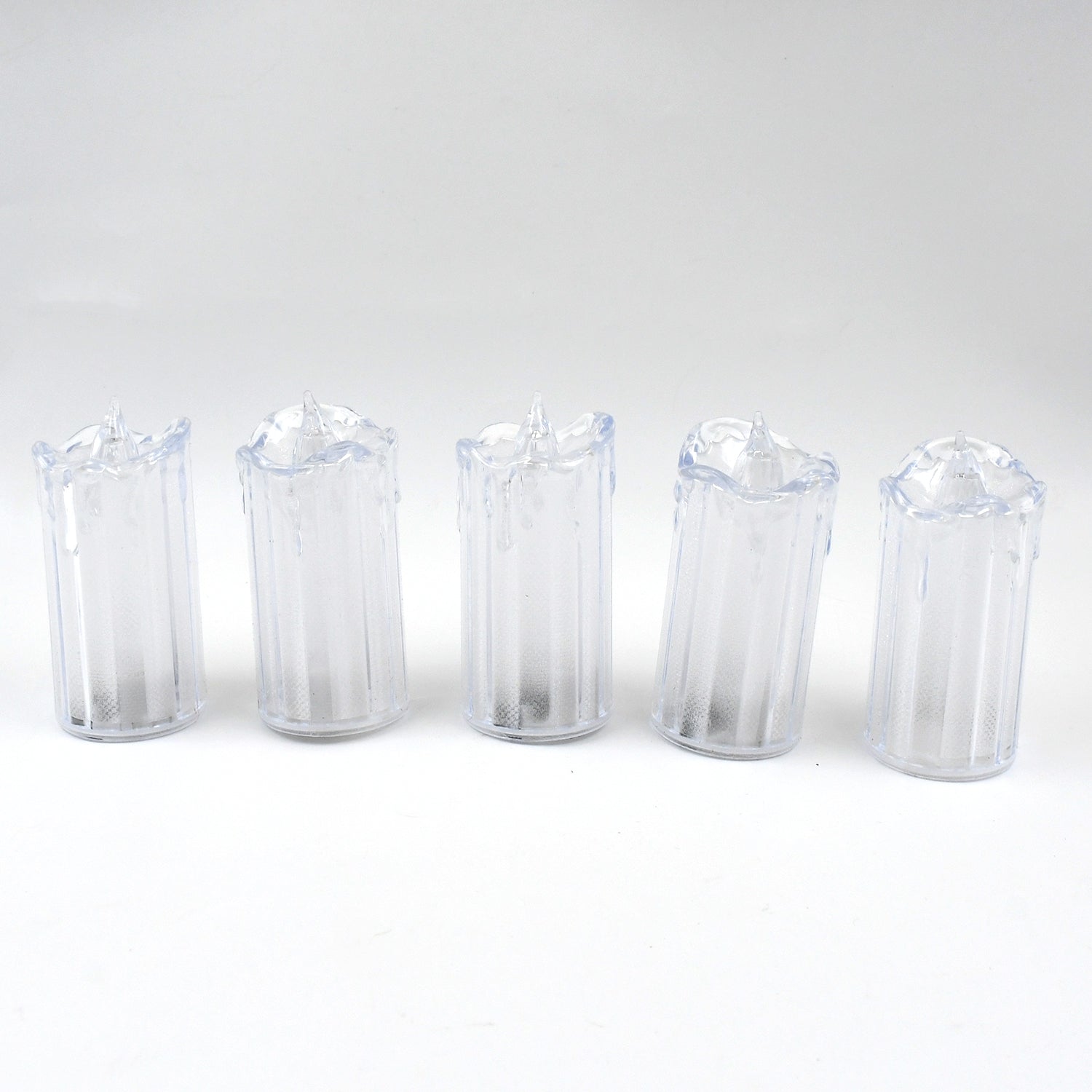 24 Pc Flameless and Smokeless Decorative Melting Candles LED Tea Light Candle Flickering Electronic Candle, Diwali