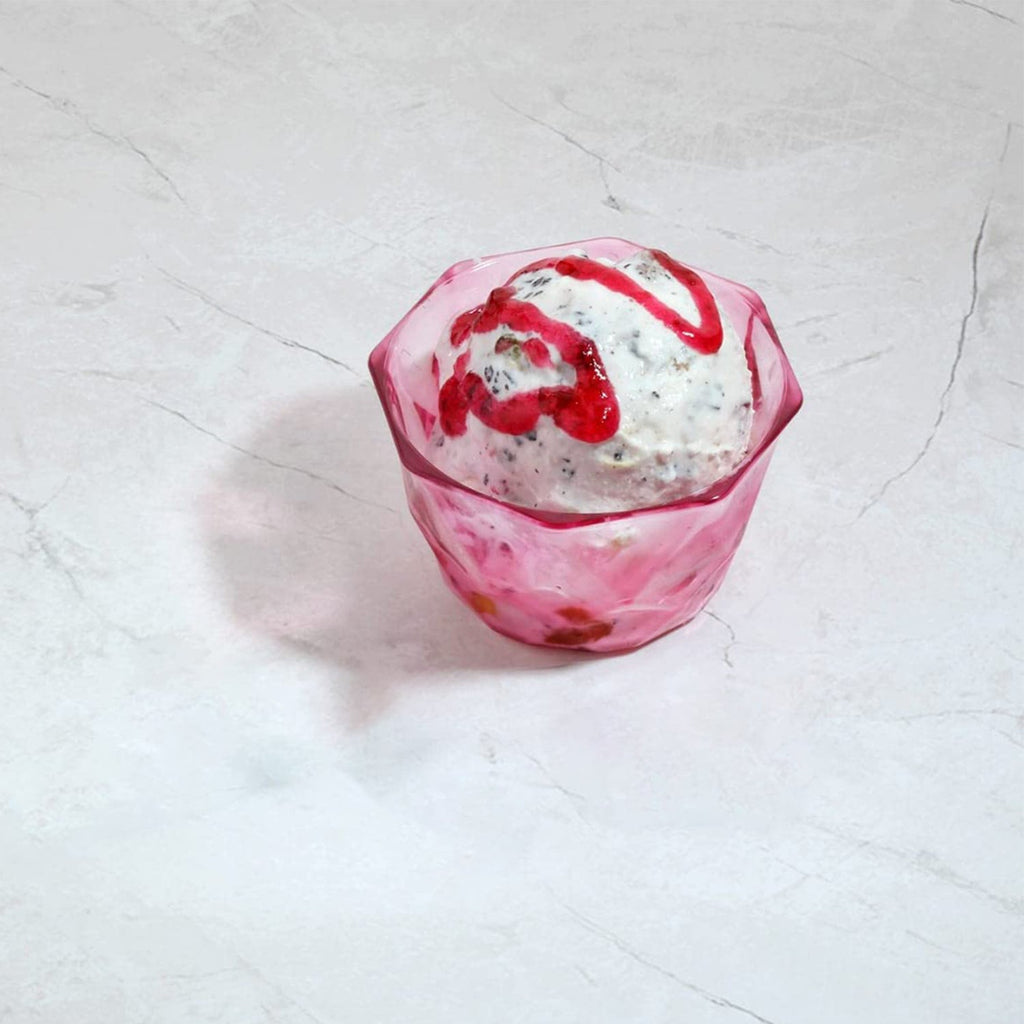 6pc Diamond shape ice cream bowl set