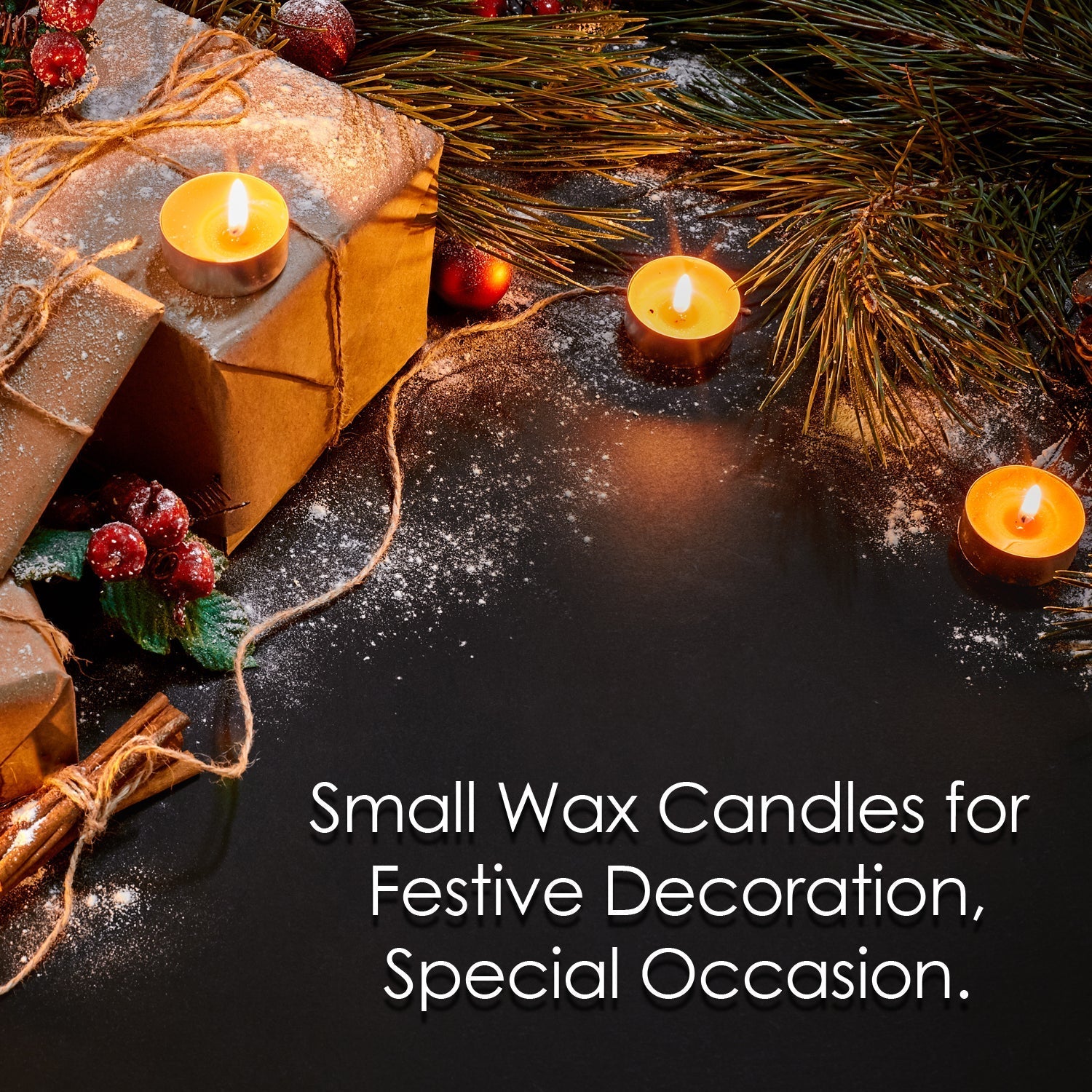 Multi-colored decorative candles for home and event decoration