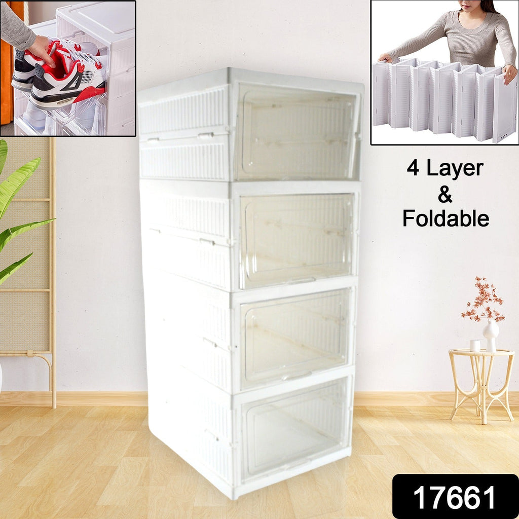 4-Layer Stackable Storage Organizer