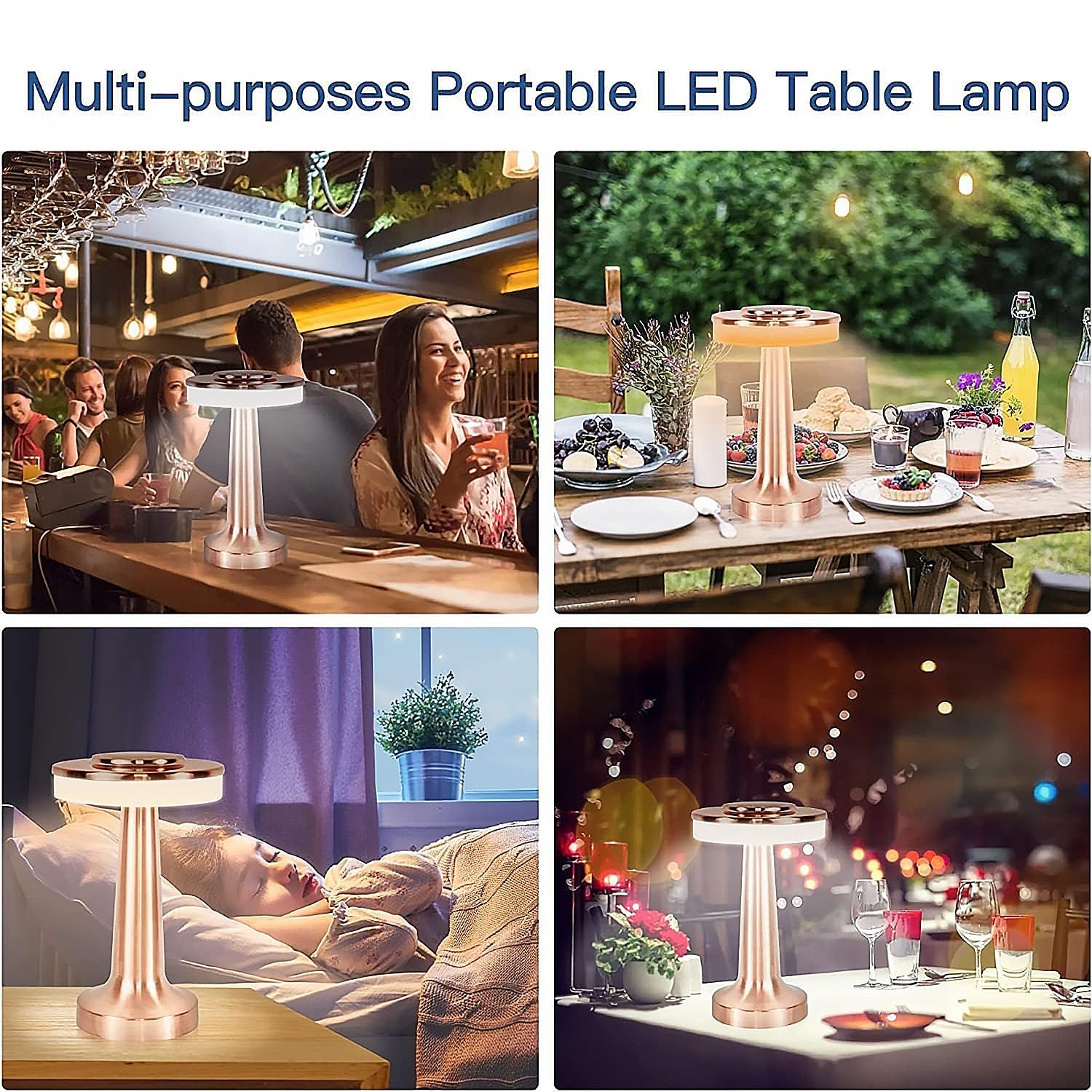 LED Touch Desk Lamp – Metal Body