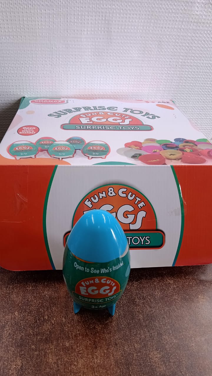 Aditi Fun & Cute Surprise Eggs Toy for Kids (1 Pc)