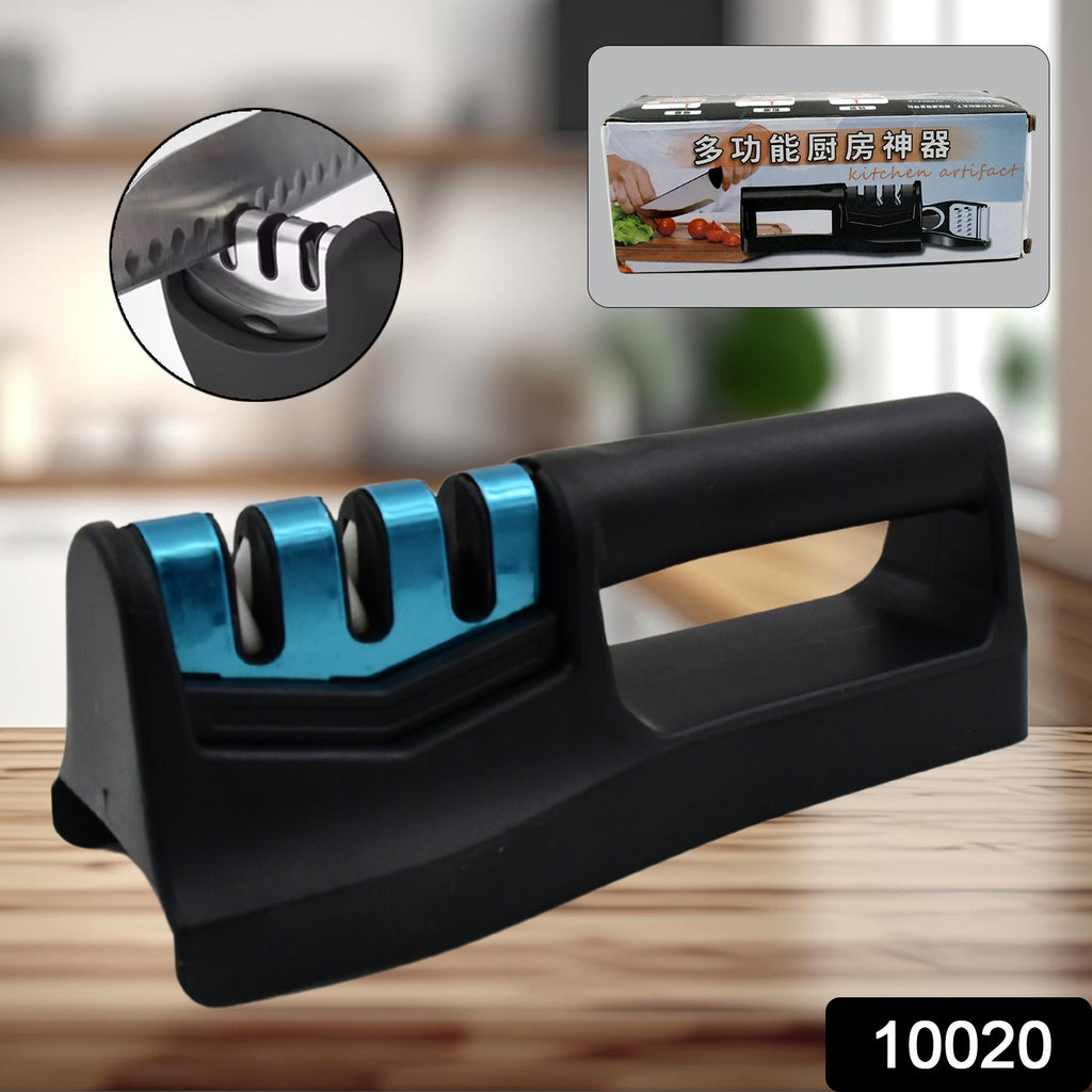 Handheld Kitchen Knife Sharpener for Chefs & Serrated Knives (1 Pc, Chopper Not Included)